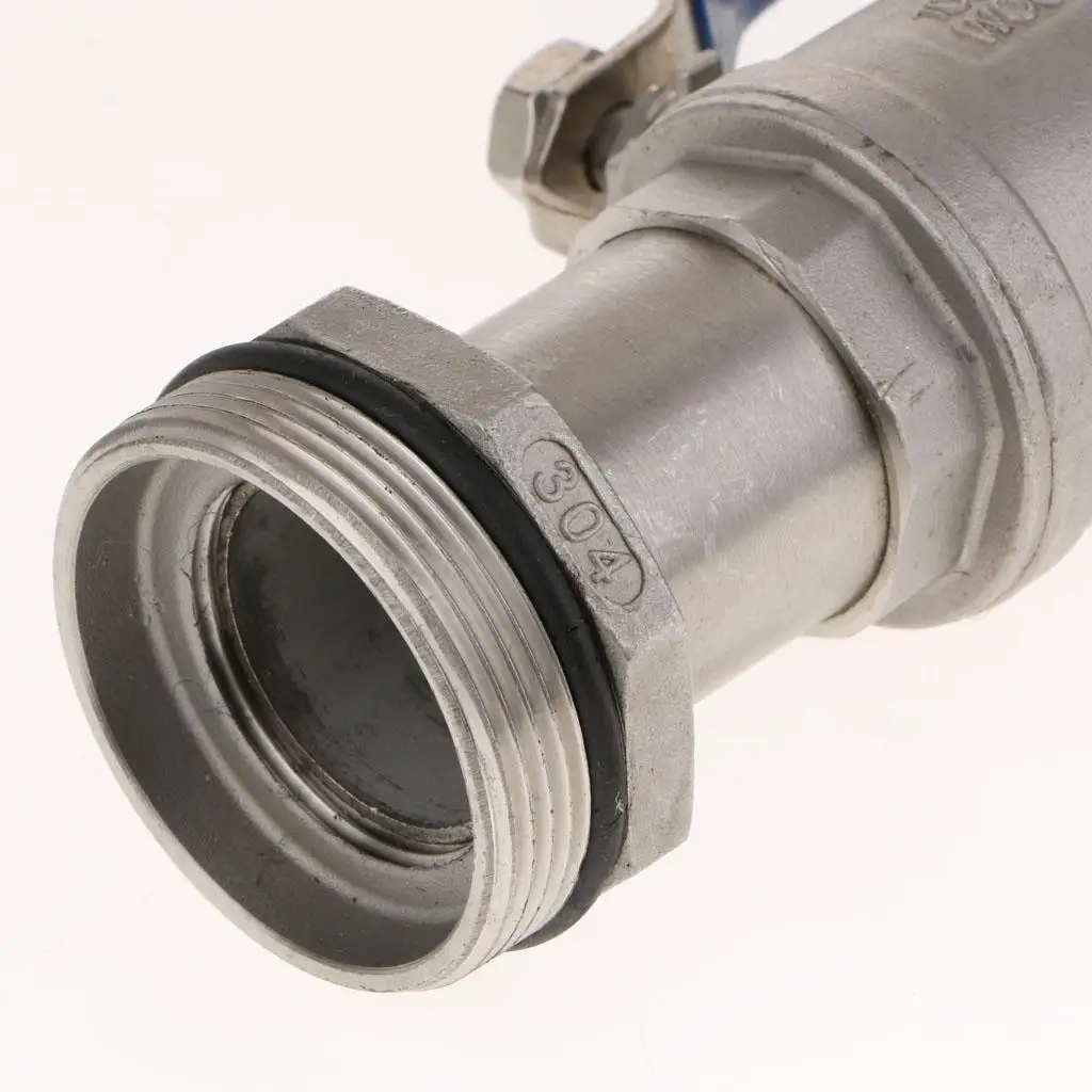 

Oil Drum Adapter Valve Stainless Steel DN50 Leak Proof 200L Barrel Pump Parts for Industrial Iron Barrel