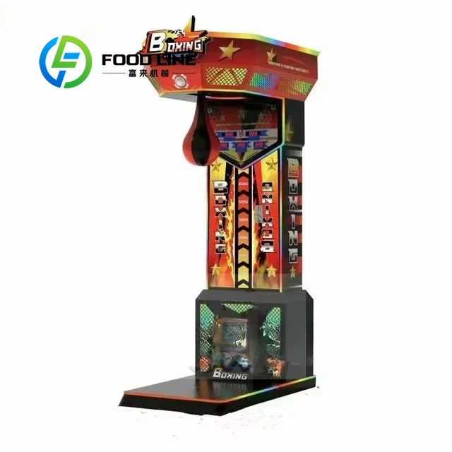 Hot Sale Arcade Game Coin Operated Boxing Punch and Drumming Machine Metal and Plastic