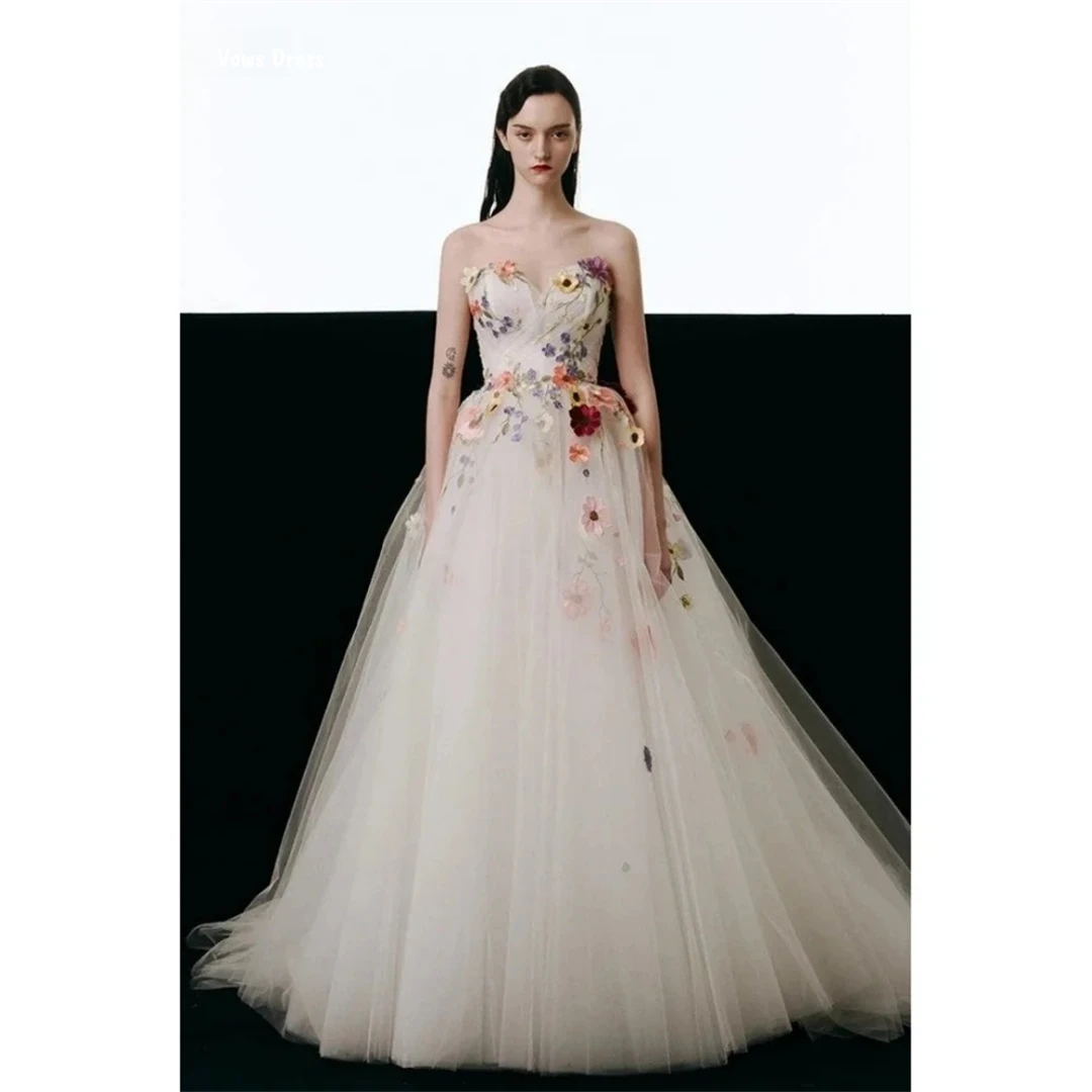 Vows elegante vestidos de festa para casamento mulher cerimônia vestido applique feito sob encomenda robes de cocktail linha um fora do ombro vestido de baile