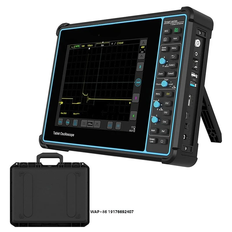 Micsig SATO1004 Automotive Oscilloscope 100MHz 4 Channels 1GSa/S Digital Tablet Portable Oscilloscope with Suitcase