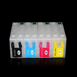 Sjic22p C3500 C3510 C3520 Refillable Ink Cartridges For Epson Colorwork TM-C3500 TM-C3510 TM-C3520 Color Printer Without Chips