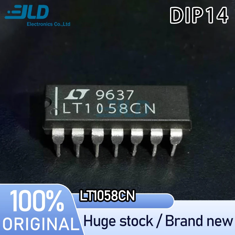 (3-10piece) 100% New LT1058CN DIP14 Chipset Professional one-stop ordering  Adequate stock Chip Electronics
