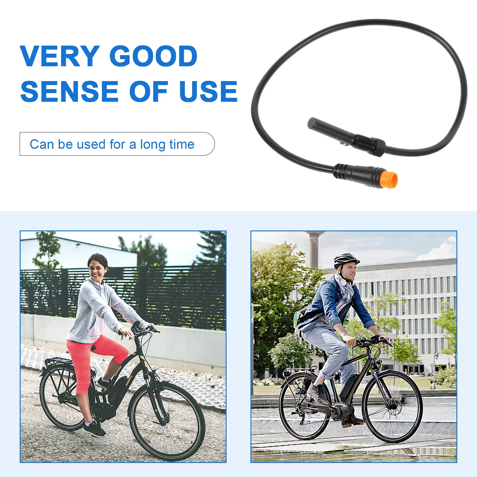 

Electric Bicycle Brake Cable Durable High-Tension Smooth Wear-Resistant Replacement For Outdoor Bike Brake Wires Cycling Lines