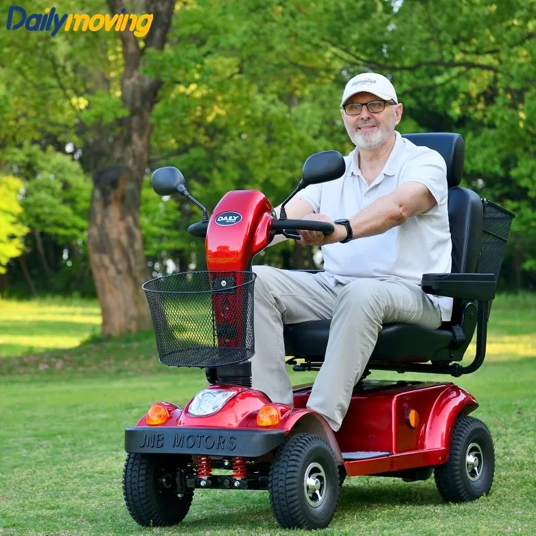 

Portable Light 4 Wheel Foldable Electric Mobility Scooters for Elderly