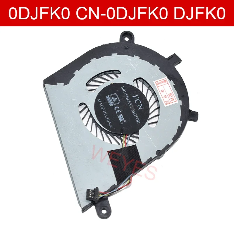 

0DJFK0 CN-0DJFK0 DJFK0 For DELL Inspiron 13MF INS 7373 7370 7380 5505T 5705T CPU Laptop Cooling fan pulled refurbished