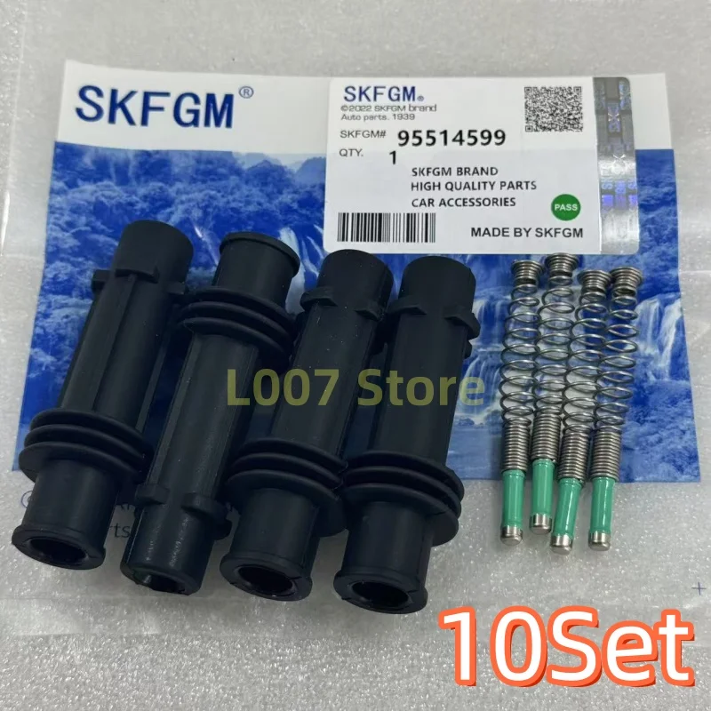 10Sets Ignition Coil Pack Spring Repair Kit For Chevrolet Aevo Opel Adam Astra Cascada Corsa Zafira NO: 95514599 55579072