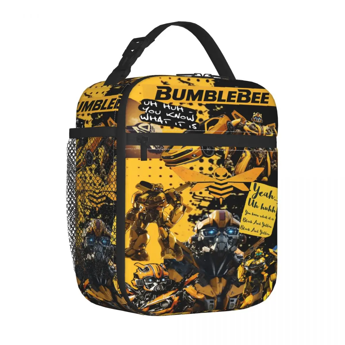 Transformers Merch Insulated Lunch Bags For Office Food Storage Bag Reusable Cooler Thermal Lunch Box