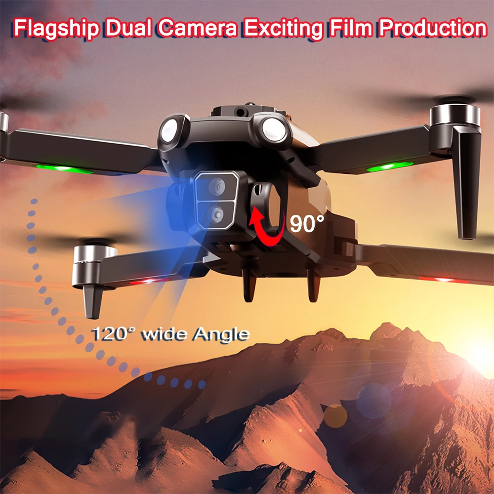 New S119 Drone 8K HD Dual Camera 5G WIFI Intelligent Obstacle Avoidance FPV Aerial Photography Professional Brushless RC UAV Toy - view 6