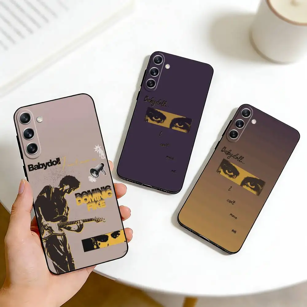 Singer D-Dominic Fike Phone Case For Samsung Galaxy A73,A72,A71,A70,A53,A52,A51,Others Soft Black Cover
