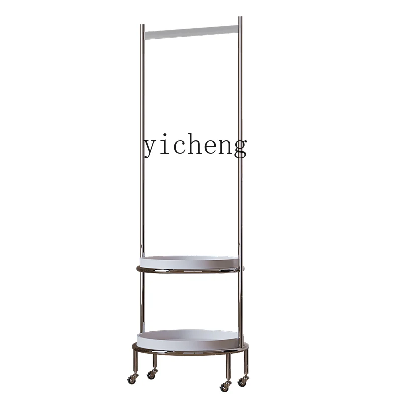 

ZC Simple High-End Bag Hanging Rack Coat Rack Floor Movable Bedroom Hanger