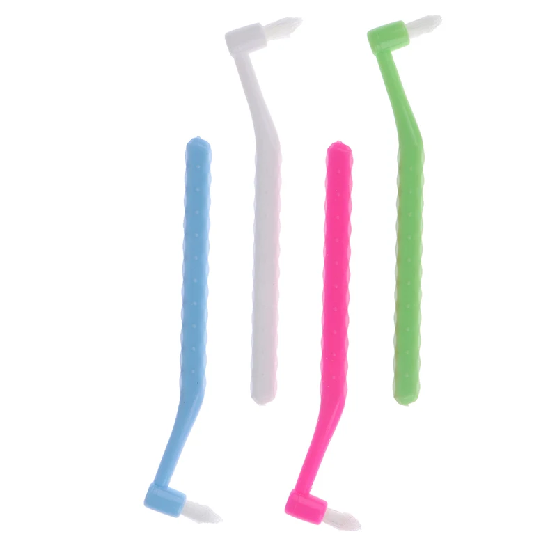 Brosse orthodontique interdentaire à faisceau unique, nettoyage des dents douces, outil de soins buccaux, petite tête, cheveux souples pour adultes