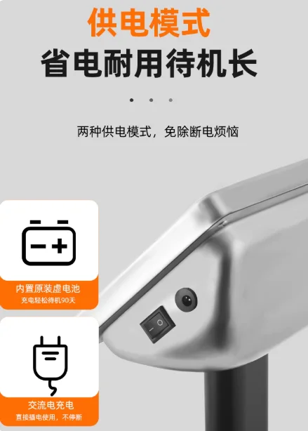 100kg Foldable Digital Electronic Scale Backlit Display Lithium Battery Kitchen Home Weighing Scale