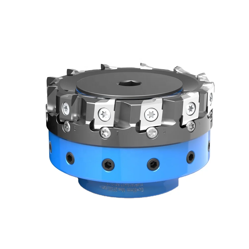 

Worldia ISO Standard Cnc for Metal FMP080SA27-BE12-12 Milling Machining Aluminum Manufacturers Universal Face Cutter Milling