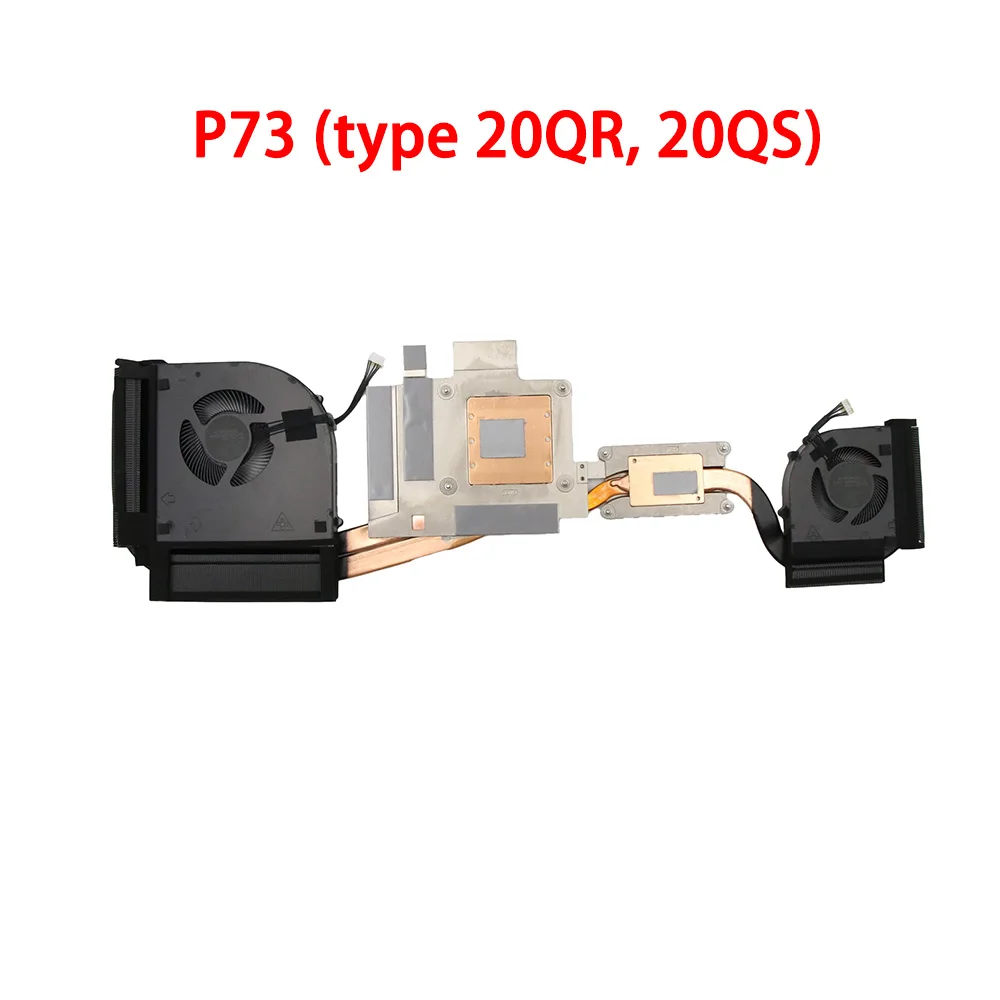 

Laptop CPU FAN&Heatsink For Lenovo For ThinkPad P73 (type 20QR, 20QS) 5H40S72916 FAN+Heatsink CR2 N19P New