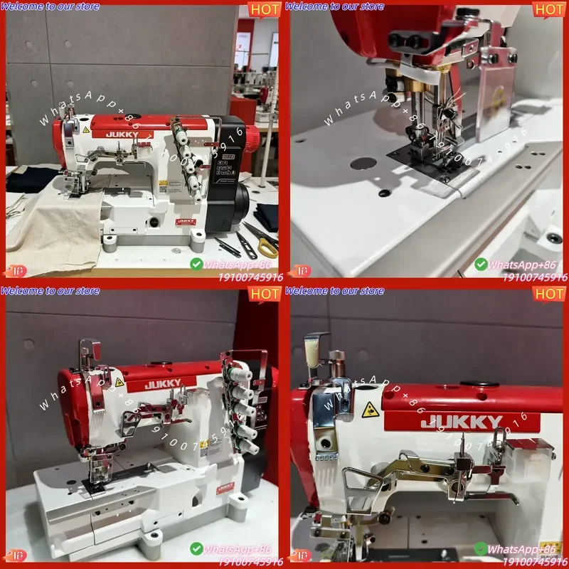 2026Hot JK500-01D Ddirect Drive Underwear JUKKY Industrial Sewing Machine Flatbed Interlock Sewing Machine for Elastic or