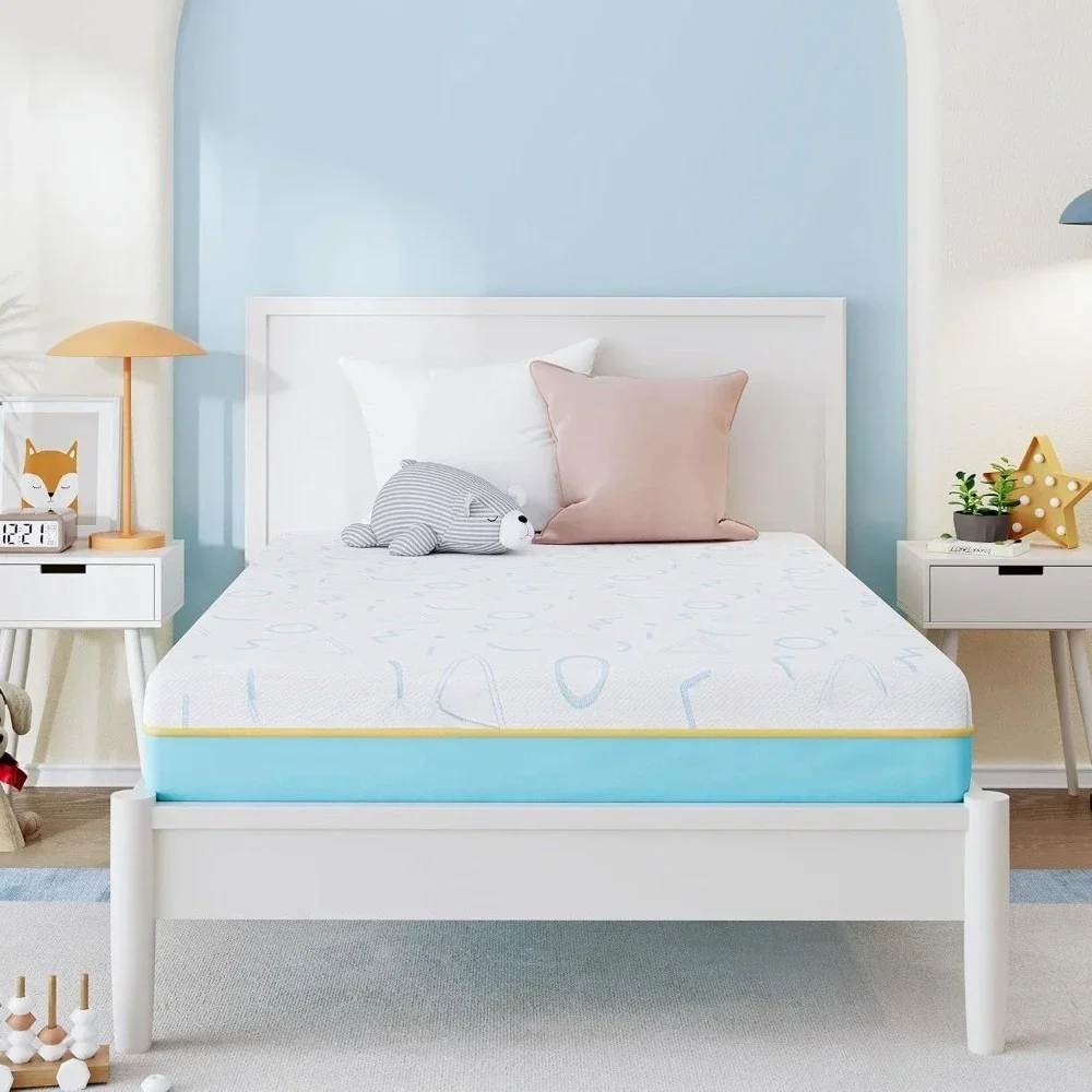 

5 Inch Twin Size Mattress for Bedroom Furniture, Memory Foam Medium Firm, Made Foam and Global Materials, Mattresses