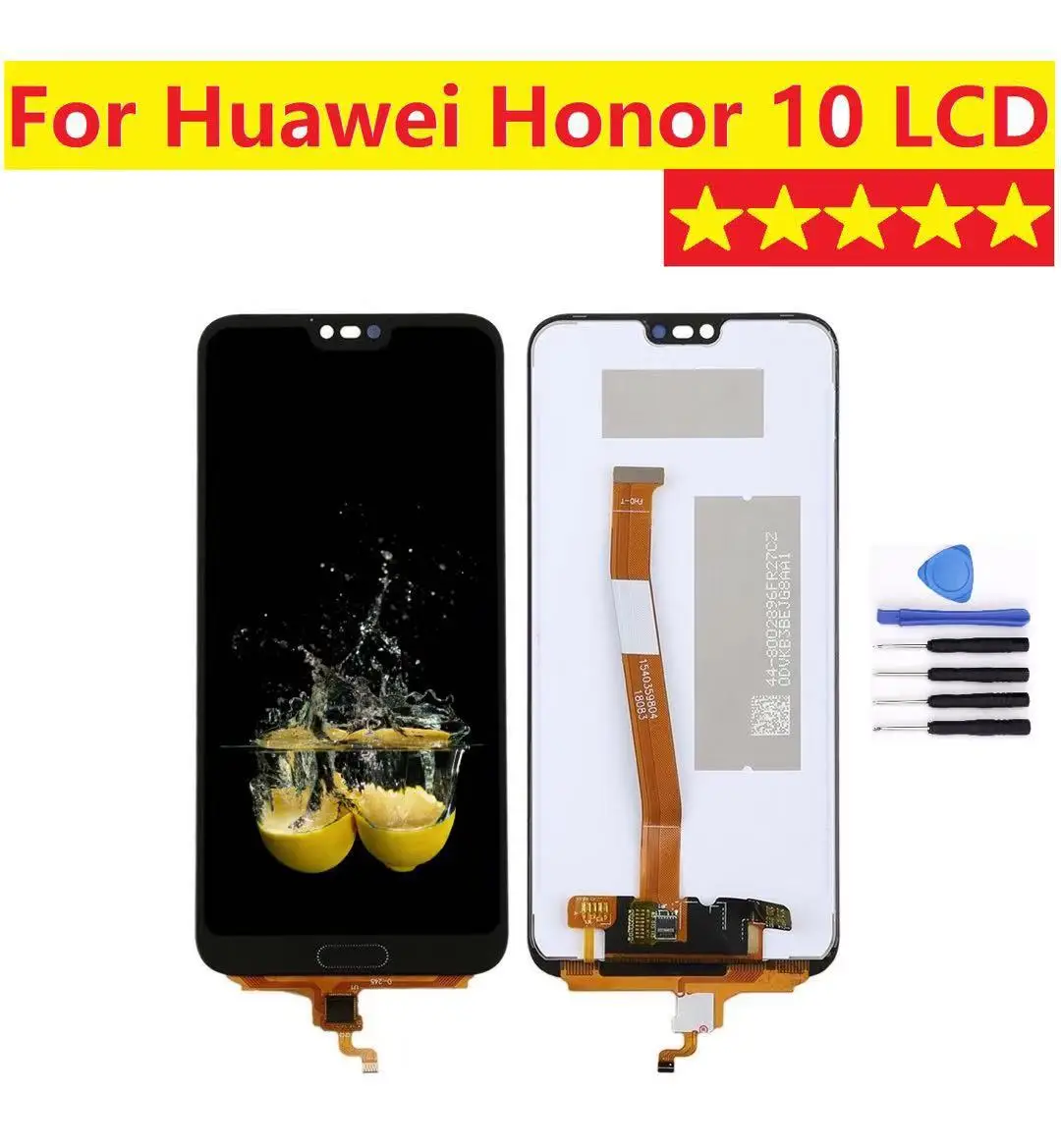 

Для Huawei Honor 10 сенсорный экран для Huawei Honor 10 ЖК-дисплей без отпечатков пальцев, подходит для Col-L29