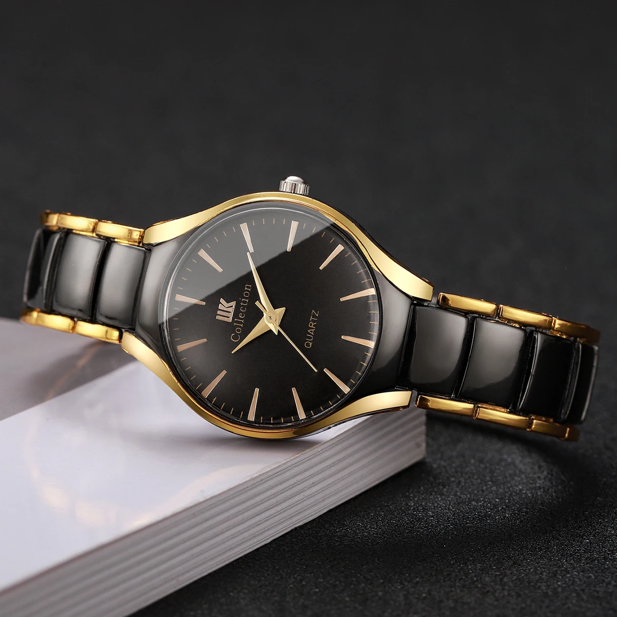Fashion Women Watchs Luxury Stainless Steel Band Quartz Watch For Ladies Clock Reloj Mujer（Without Box） image 3