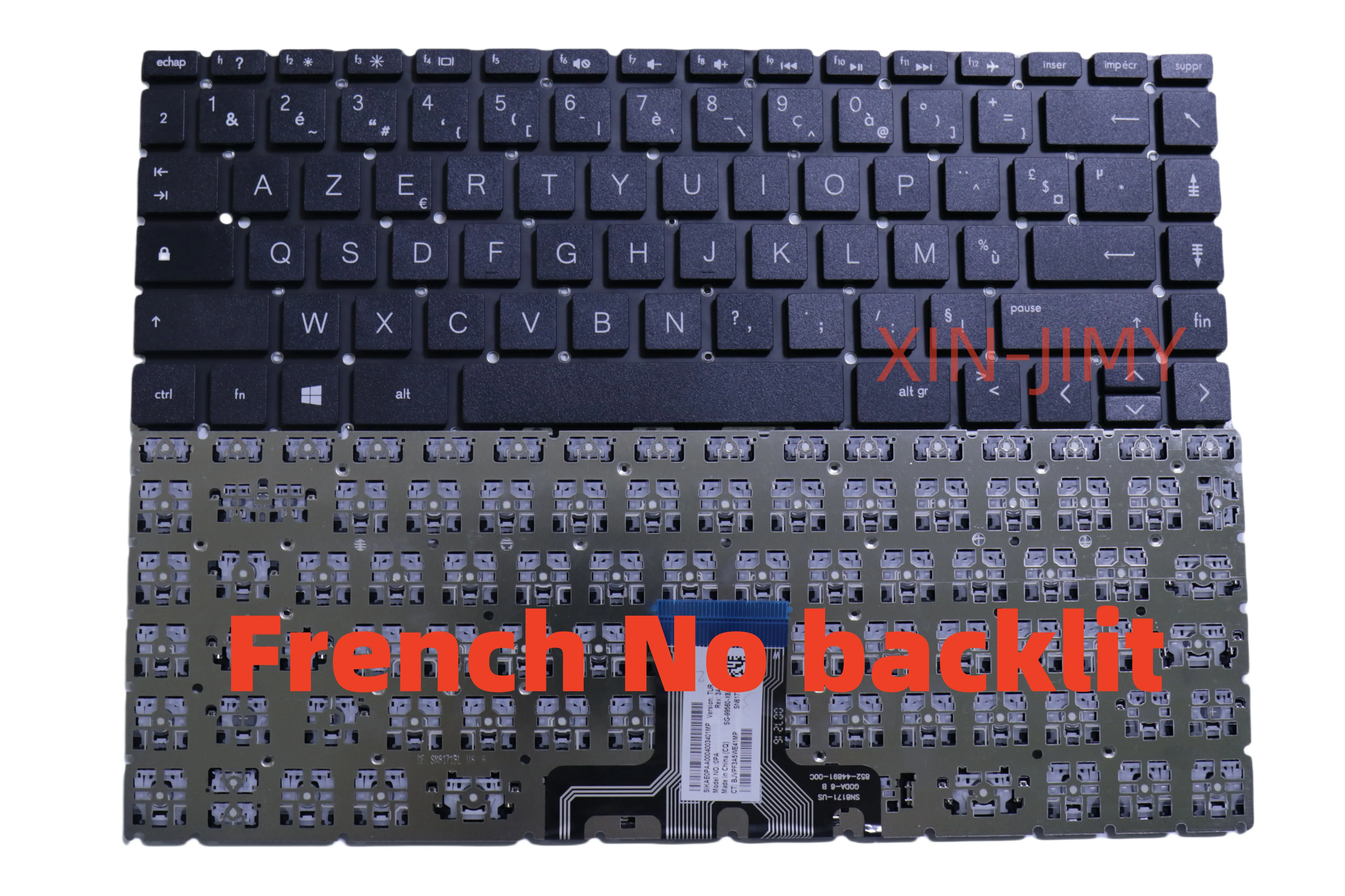 

Французская клавиатура для ноутбука HP 14S-DK 14S-DQ 14S-CR 14s-CF 14-CE 14-CF 14-DF 14-DK 14-CK 14-CM 240 G7 14-DH 14-DG 14M-DH