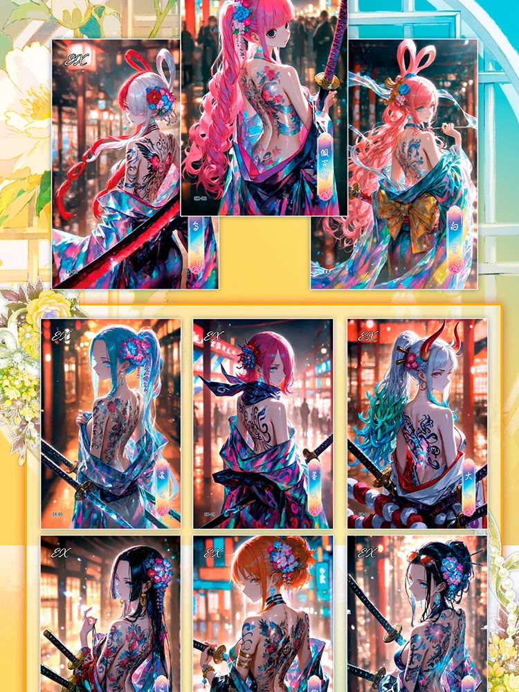 

2025 Newest Qianji Culture One Piece A6 Acrylic Boards Luffy Boa Robin Booster Box ACG CCG TCG Hit Doujin Toys And Hobbies Gift