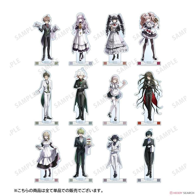 لعبة Danganronpa الاكريليك حامل خادمة نسخة الشكل حامل لوحة تأثيري الدعامة ديكور الرسوم المتحركة هدية مهرجان Firend