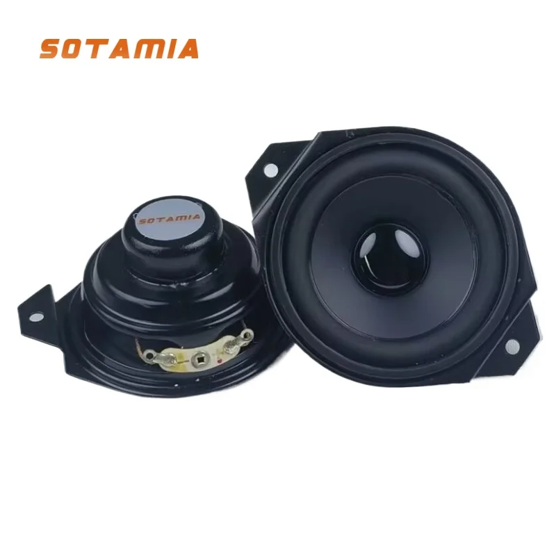 Sotamia 2 pçs 2 Polegada mini alto-falante de áudio 52mm 8 ohm 5w alta fidelidade potência amplificador de som em casa alto-falante diy bluetooth subwoofer