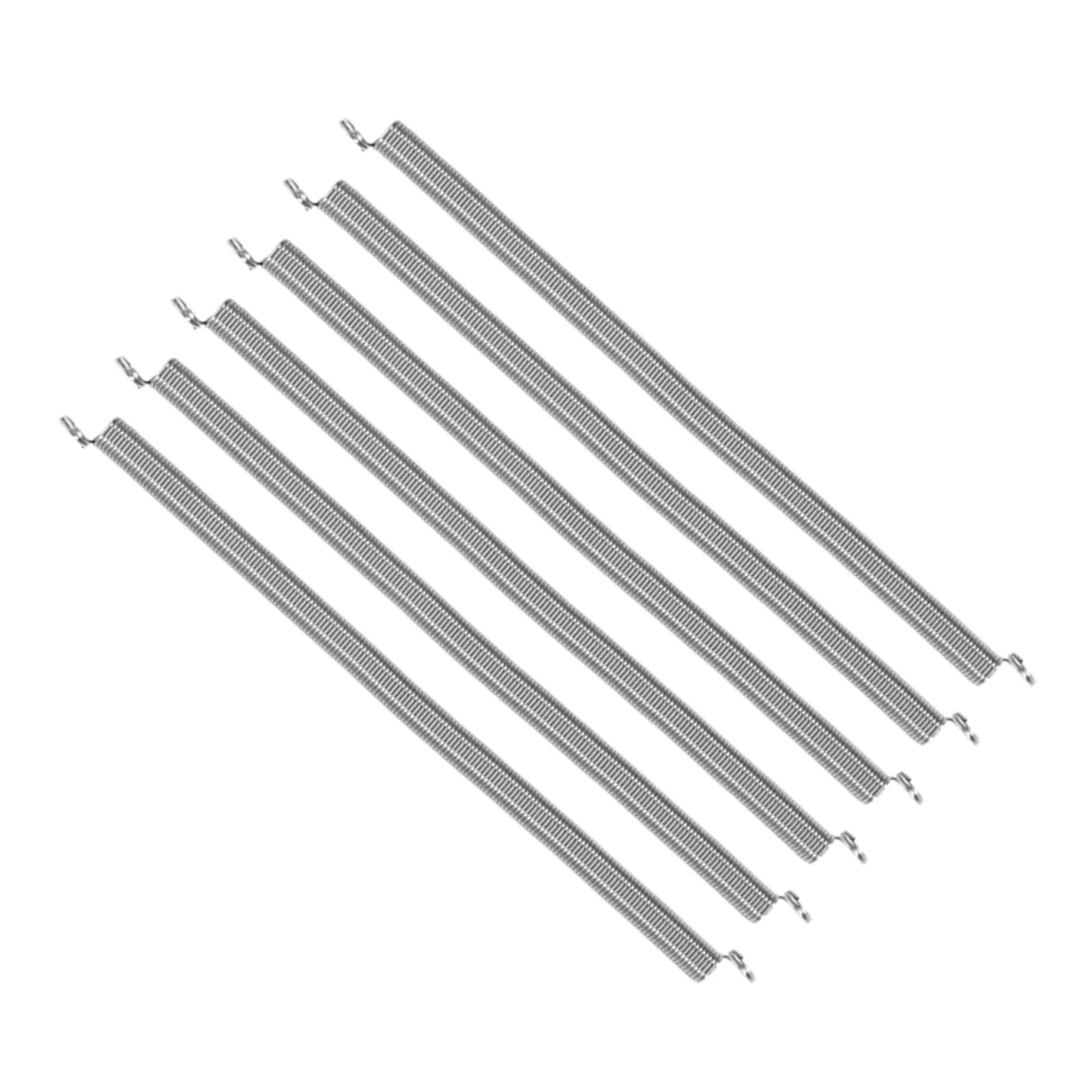 

Набор из 6 маленьких пружин из нержавеющей стали с крючками, удлиненные пружины для механических степлеров, инструменты для ремонта и рукоделия, длина 2,8 дюйма