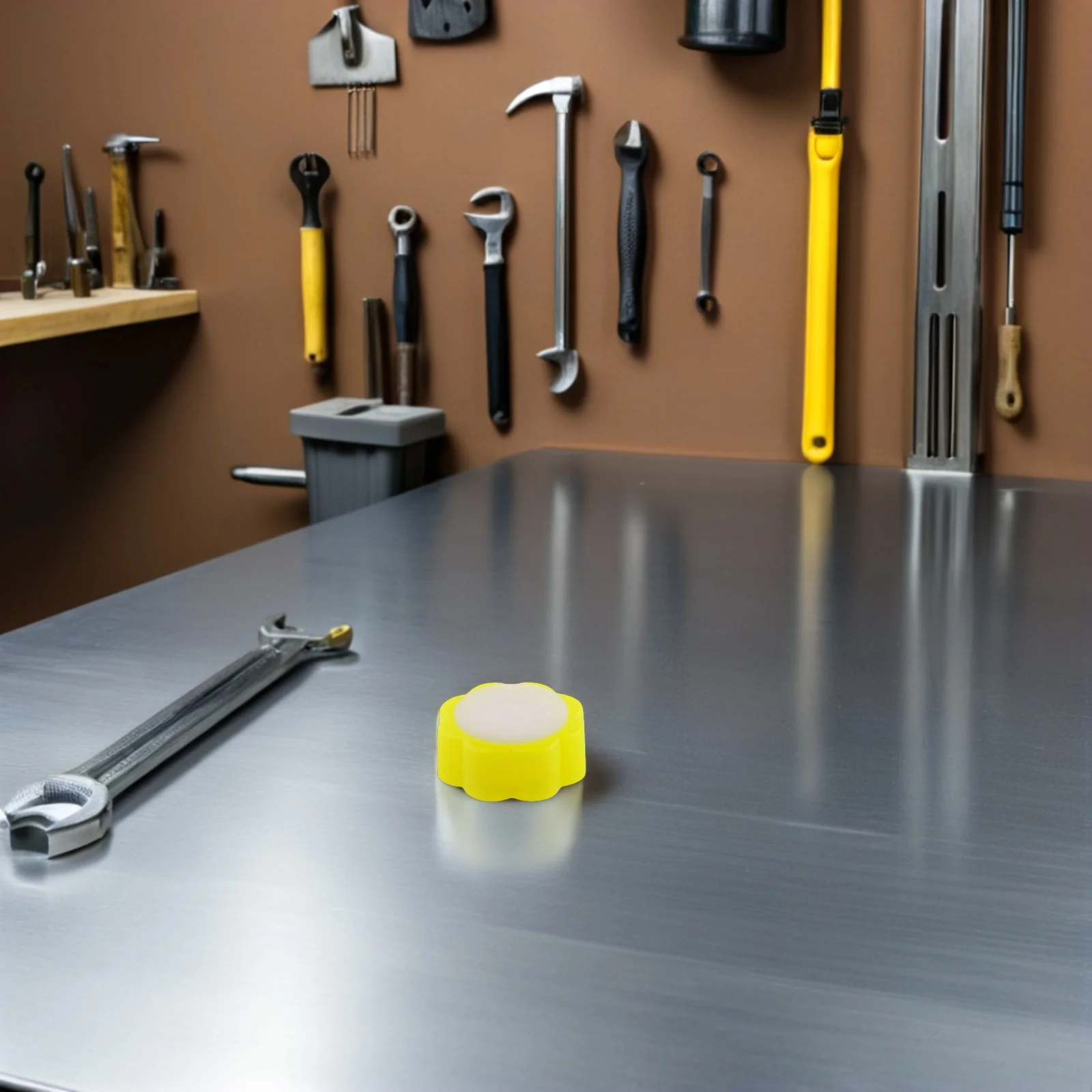 Tasse éponge de bureau, 20 pièces, humidificateur du bout des doigts en forme de fleur de prunier, comptage d'argent, éponge de manipulation du papier, tampon humidifiant pour documents