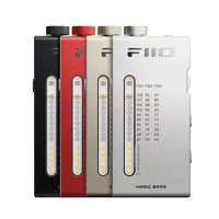 Fiio RR11 Portable Stereo Radio FM Headphone Amplifier with Si4831 Chip Analog PVR Tuning BASS 3D Sound Effects Custom Gifts