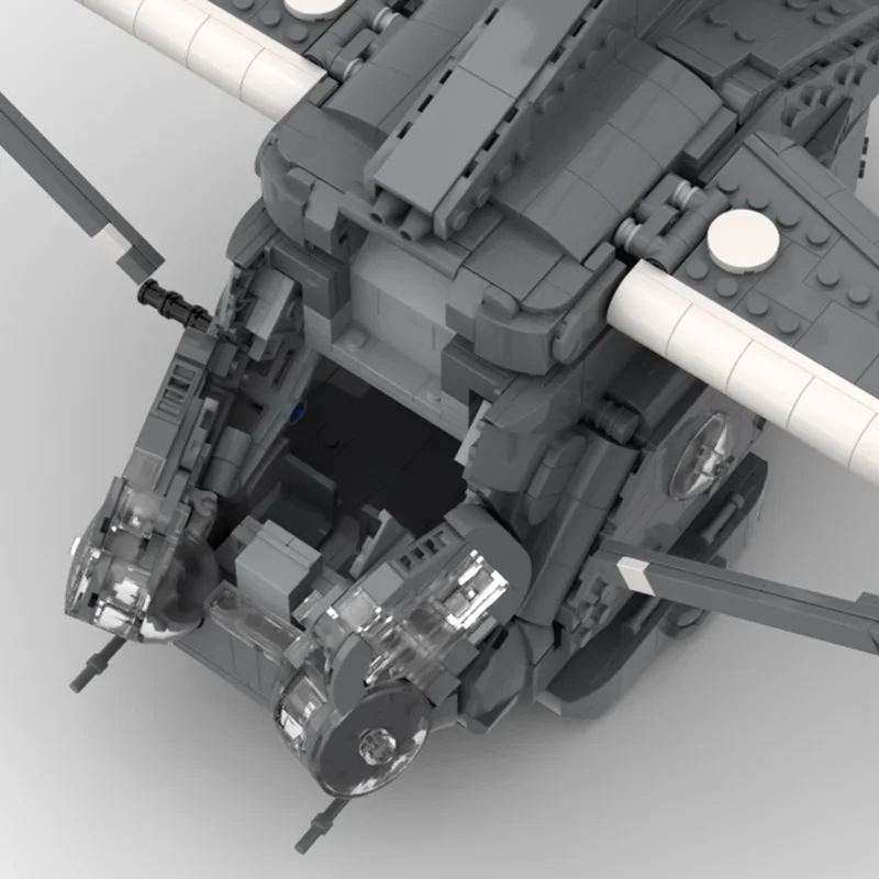 2570pcs MOC Falloutes 4&76 Style Vertibirdss Dynamic Gunshipss Retractable Modular DIY Model Building Blocks Birthday Toys Gift