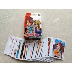 Anime Fairy Tail Natsu e Lucy carte da Poker/carte da scrivania/carte da ponte per accessori o collezione Cosplay