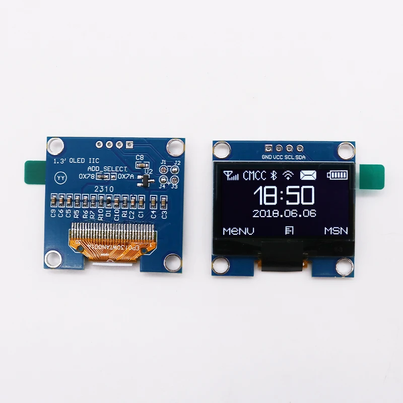 1PCS 1.3 inch OLED Display Module Drive Chip sh1106 128X64 1.3