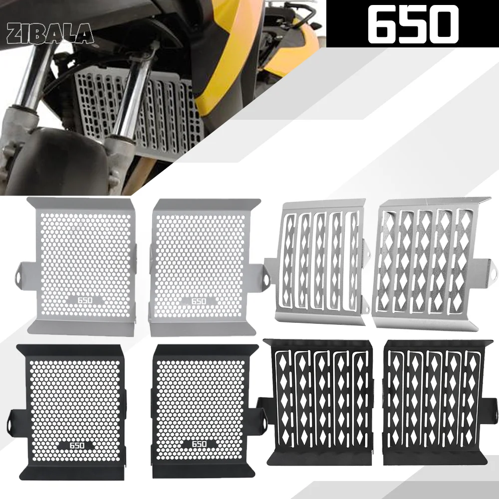 

CNC Aluminum Radiator Grille Guard Cover Protector For BMW F650GS Single/Dakar/G650GS/GS650GS Sertao All Year Moto Accessories