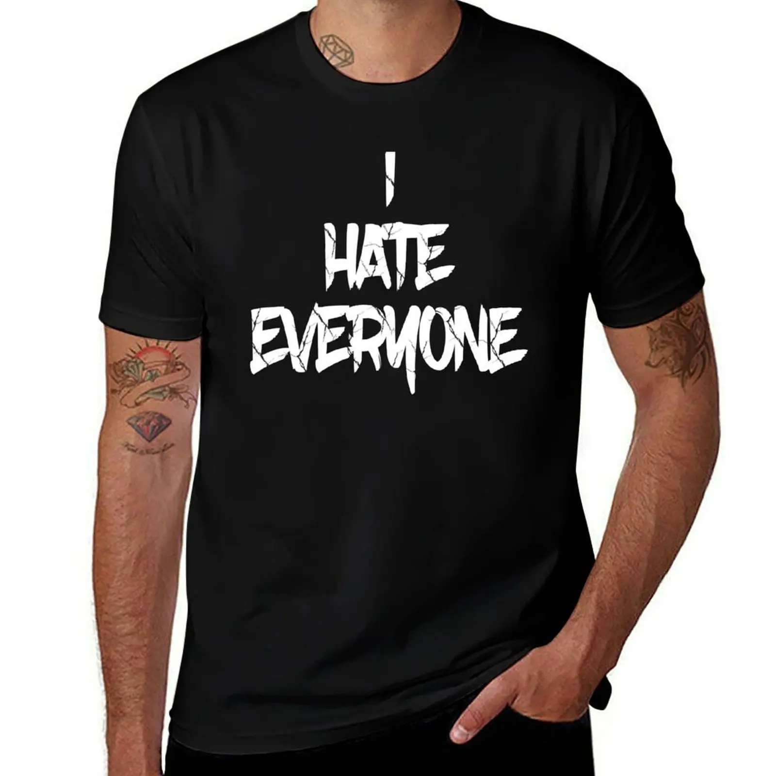 

I Hate Everyone Shirt T-Shirt Blouse Personalized t-shirt vintage t shirt men