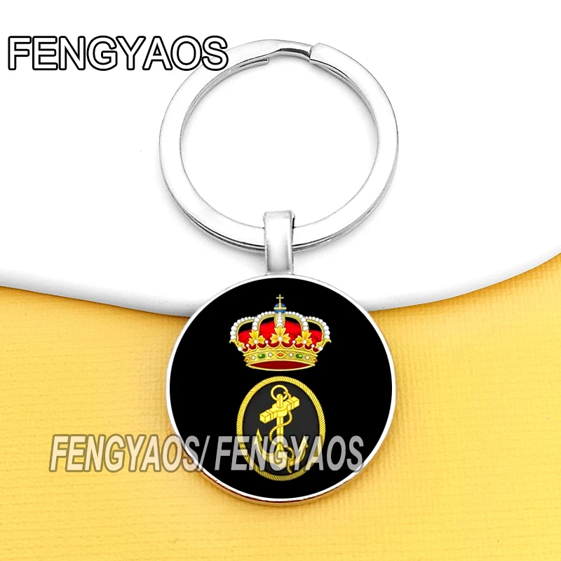 Spanish Legion Keychains Spain Flag Key Chain for Men and Women