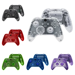 eXtremeRate Replacement Custom Transparent Controller Full Set Housing Shell with Buttons for Xbox Core Wireless Controller