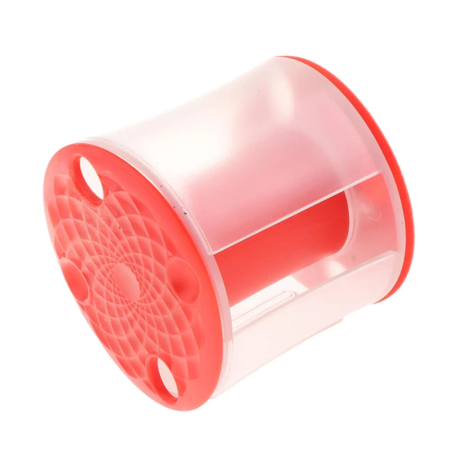 

Портативный ящик для хранения, простой в использовании, для лент для художественной гимнастики, аксессуар для рукоделия, розовый