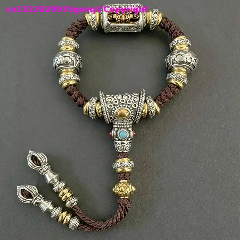 Buddhist supplies Buddha bead accessories Master monk ritual implement vajra power exorcism talisman Eliminating Demons