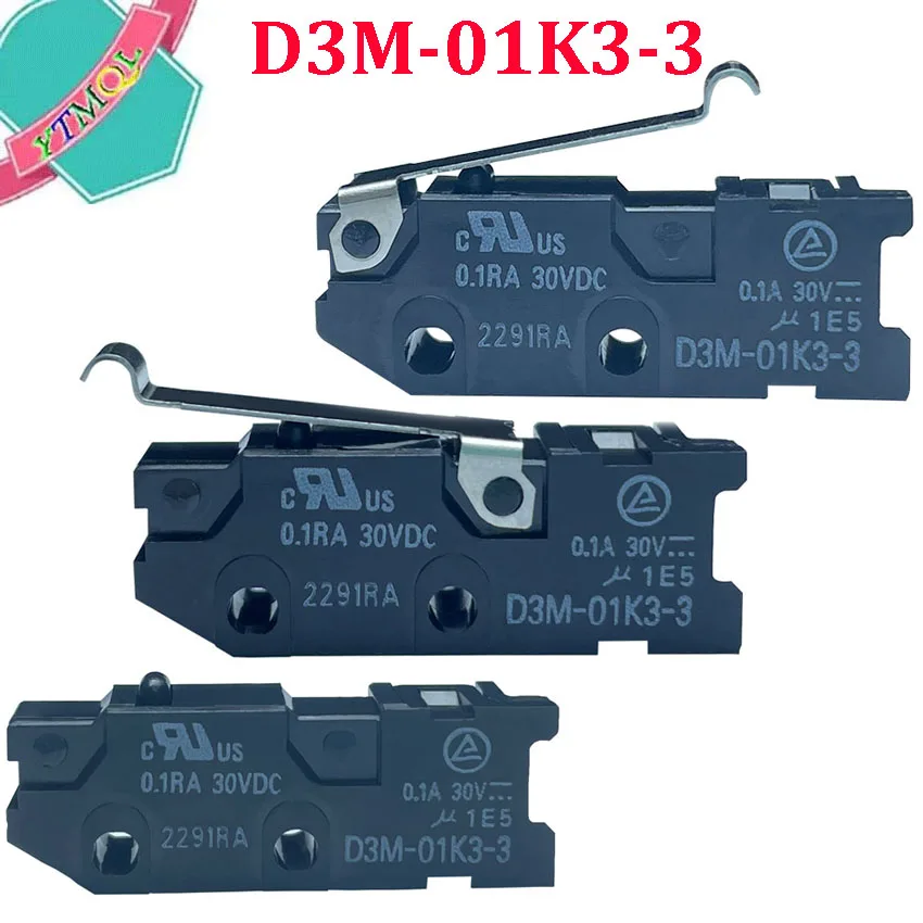 1Pcs  switch high travel limit detection charging gun long button Waterproof micro switch D3M-01K3-3  IP67 waterproof