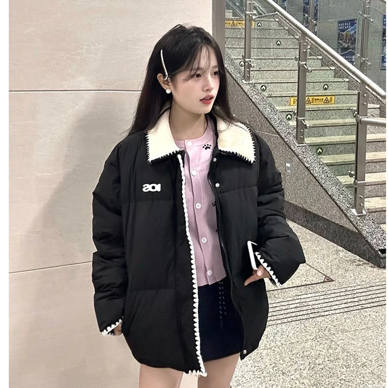 

Parka Corta De Mujer Womens Mom Practical Design Multiple Storage Pockets Kid-Friendly Features Easy-Clean Fabric Family Outings