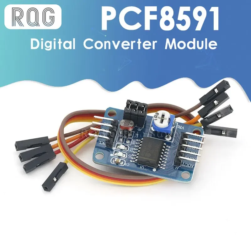 PCF8591 AD / DA Conversion of to Digital /Digital-to- Converter Module Temperature Illumination