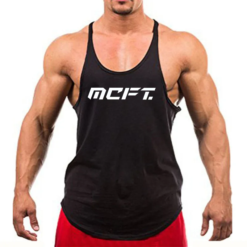 Men's Running Vests Moisture Wicking Quick Dry Sleeveless Gym Tank Tops Athletic Workout Fitness Muscle Shirts for Sports