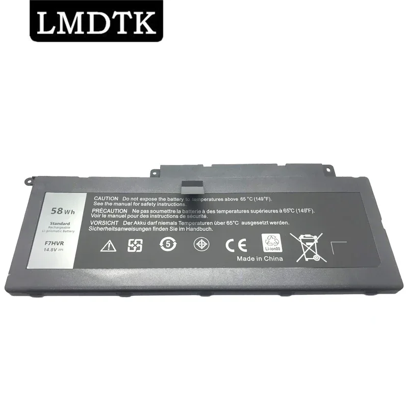 

LMDTK подлинный новый F7HVR Аккумулятор для ноутбука Dell Inspiron 15 7537 17 7737 2CP9F 89JW7 9HRXJ 58Wh