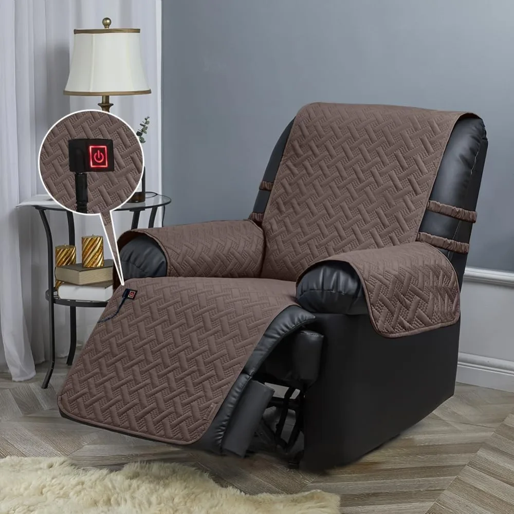 

Water-Resistant Recliner Slipcover for Stonecrest Heated Recliners, Chocolate, Size 23 Regular