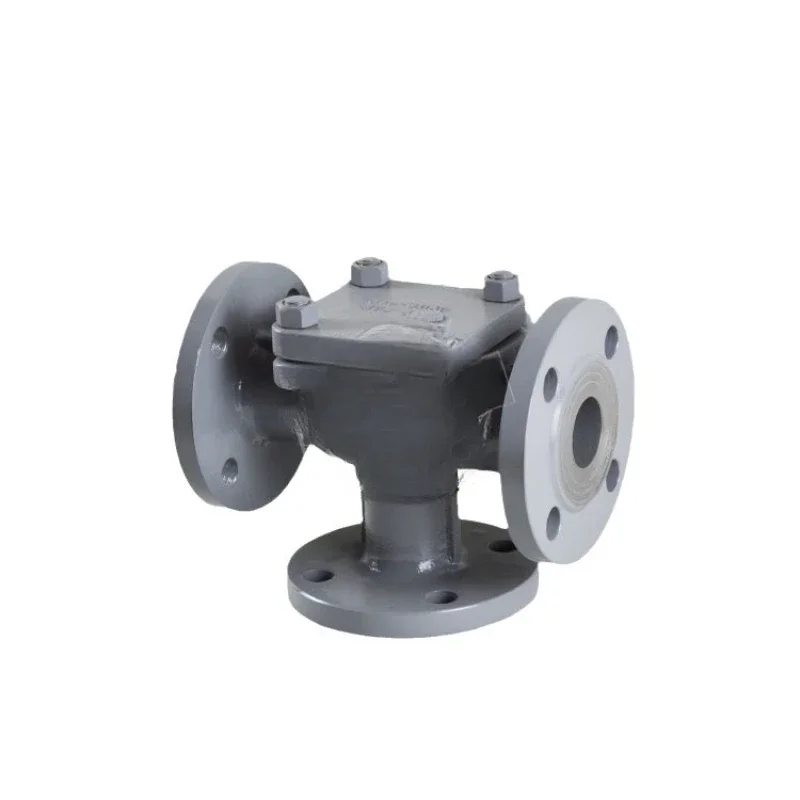 

Three-way high platform flanged ball valve 040 - 3116-0-2200 TT room temperature PTFE seal