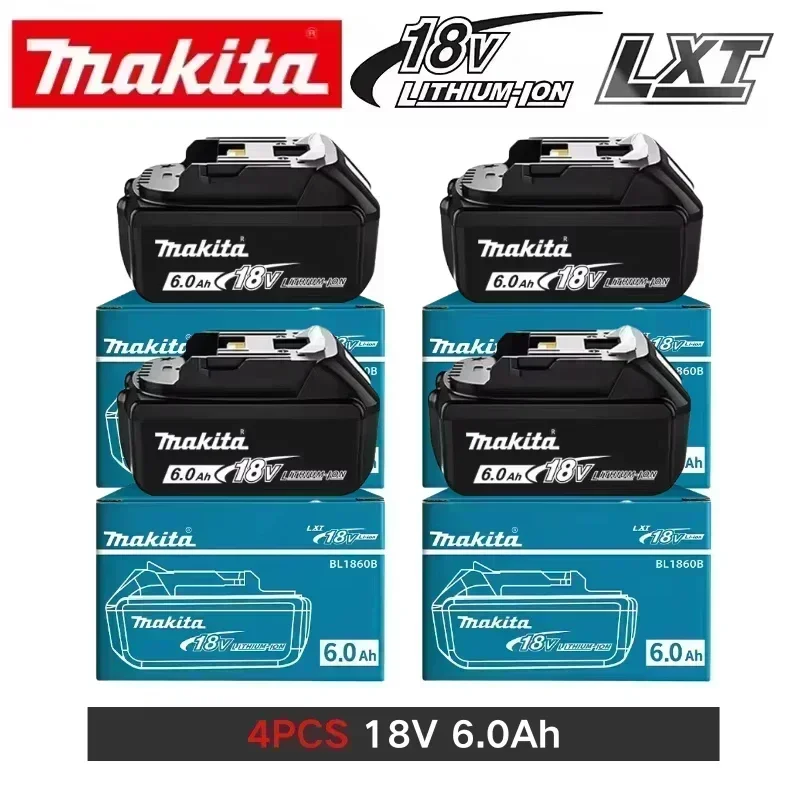 ? ? 100% Original 18V Makita 6,0Ah Makita Akku BL1840 BL1830B BL1850B BL1850 BL1860 BL1815 Ersatz-Lithium-Akku
