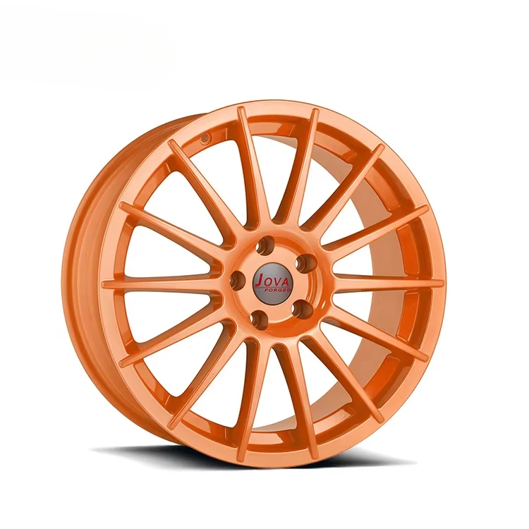 Forged 18 Inch Wheels 5 Spoke Rose Gold Rims customizable