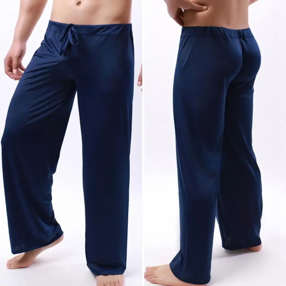 Männer Yoga Hosen Einfarbig Elastische Bund Low-taille Hosen Fitness Training Jogger Lose Hosen Strand Casual Sport Hosen