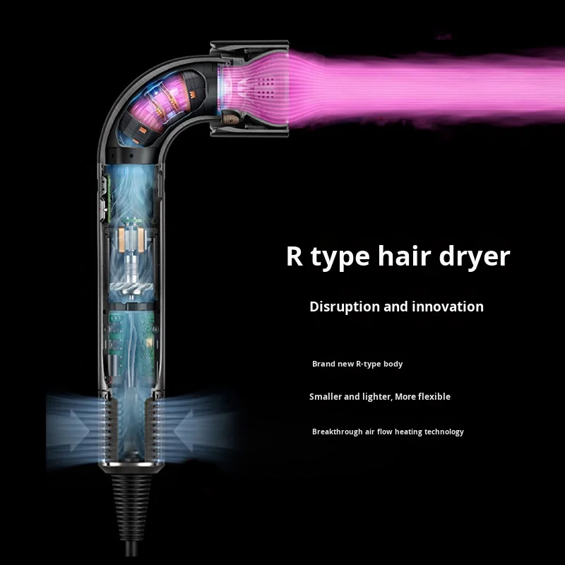 

HD18 High-speed Negative Ion Home Hair Care Intelligent Constant Temperature Quick-drying Hair 1700W High Power Fast Shipping