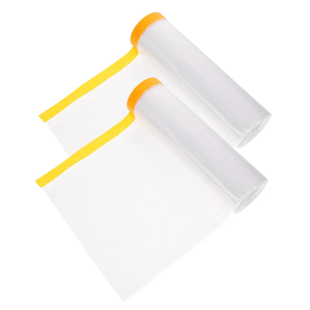 

2 Rolls Kit Window Insulation Disposable Film Plastic Covering for Winter Windows